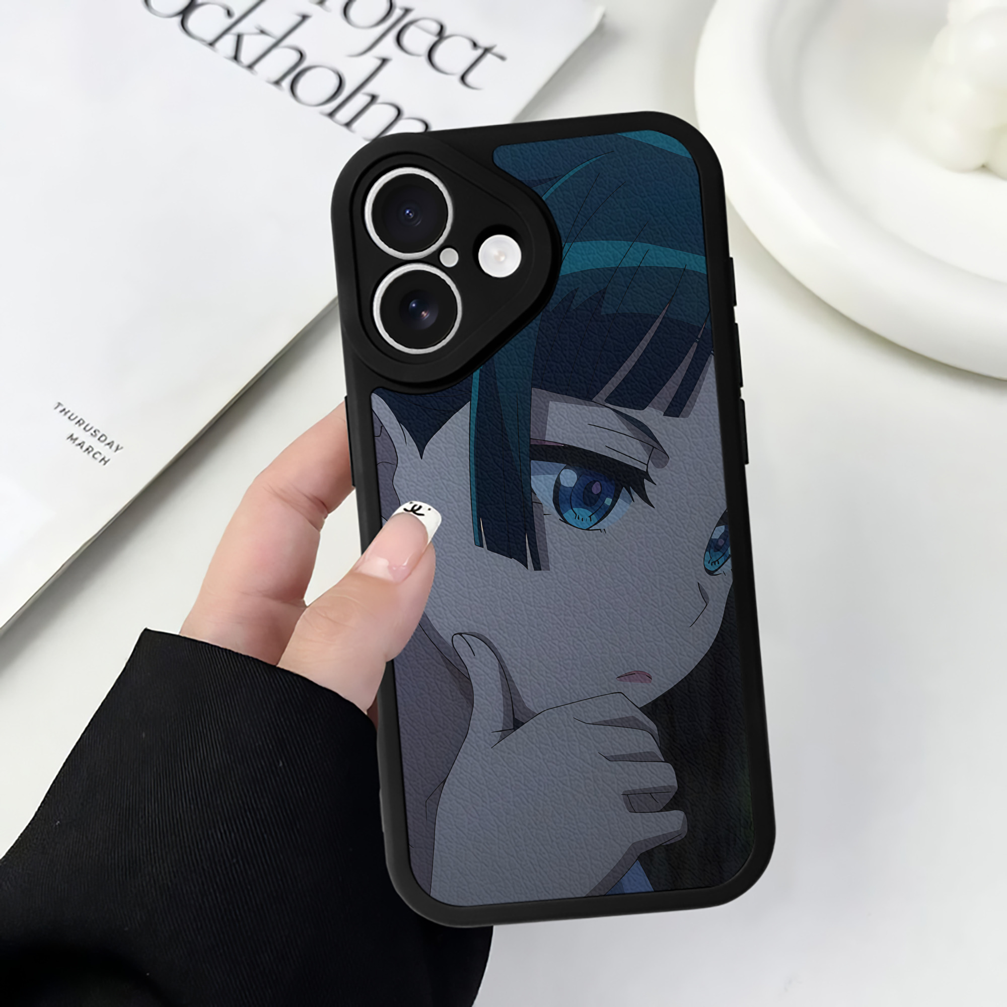 薬屋のひとりごと The Apothecary Diaries 【iPhone 16シリーズ対応】シリコンスマホケース（レザー調） 材質：シリコン